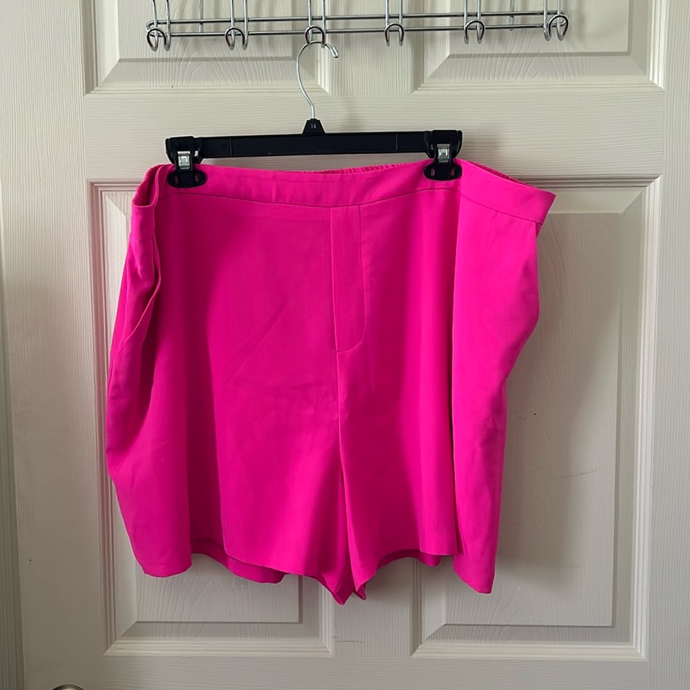 2X Trouser Shorts - bright pink